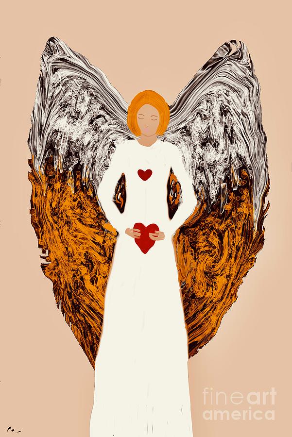 Guardian angels Digital Art by Elaine Hayward