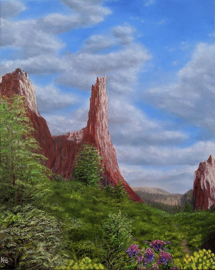 Guardian of the Front Range Painting by Kevin Daly