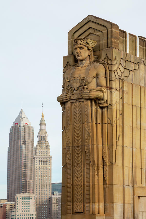 Guardian Of Traffic In Cleveland Photograph by Dale Kincaid