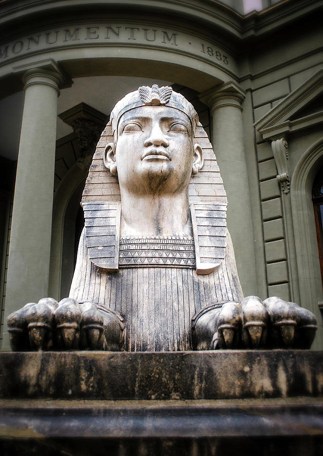 Guardian Sphinx Photograph by Steven Nelson