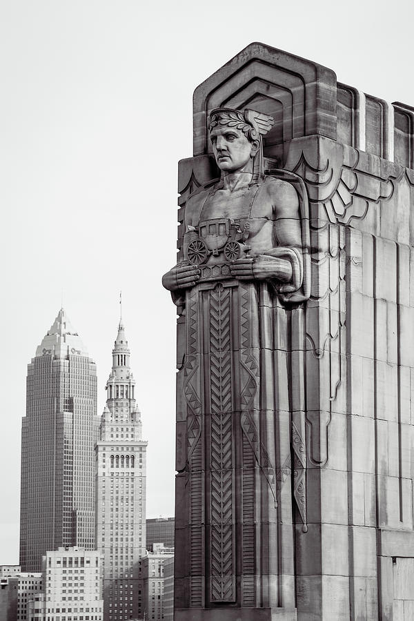Guardians Of Traffic In Cleveland Photograph by Dale Kincaid
