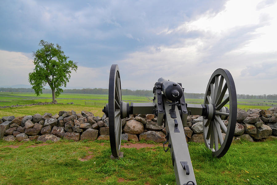 Guarding the Angle, Gettysburg PA Photograph by Ralph Scherder - Pixels