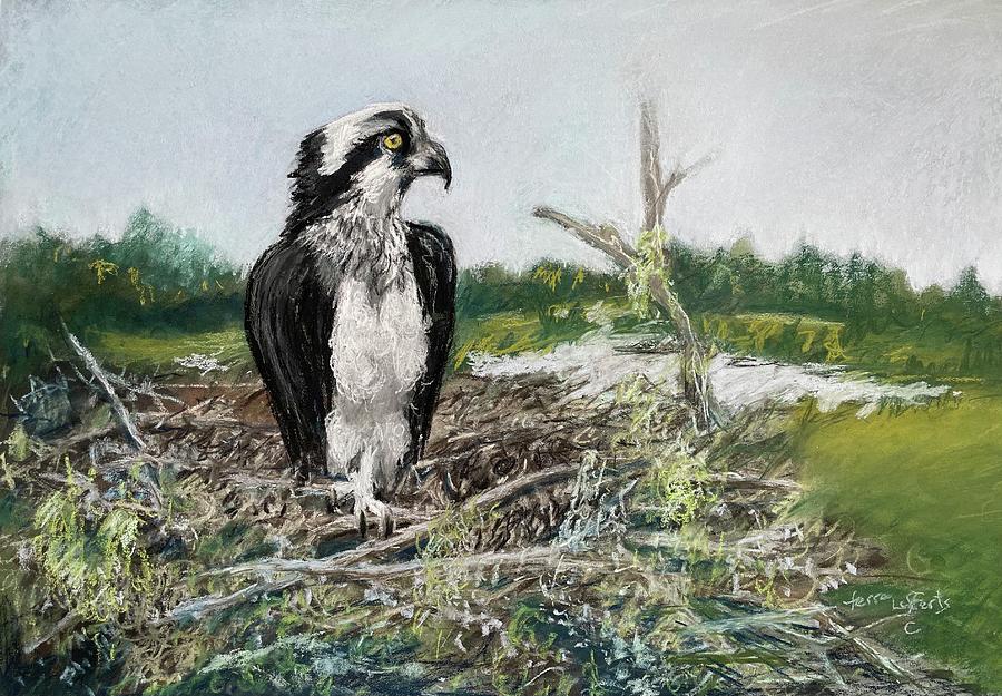 Guarding The Nest Pastel by Terre Lefferts