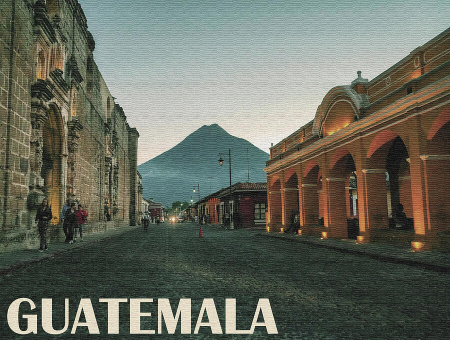 Landmark Photograph - Guatemala, Street Photo by Long Shot