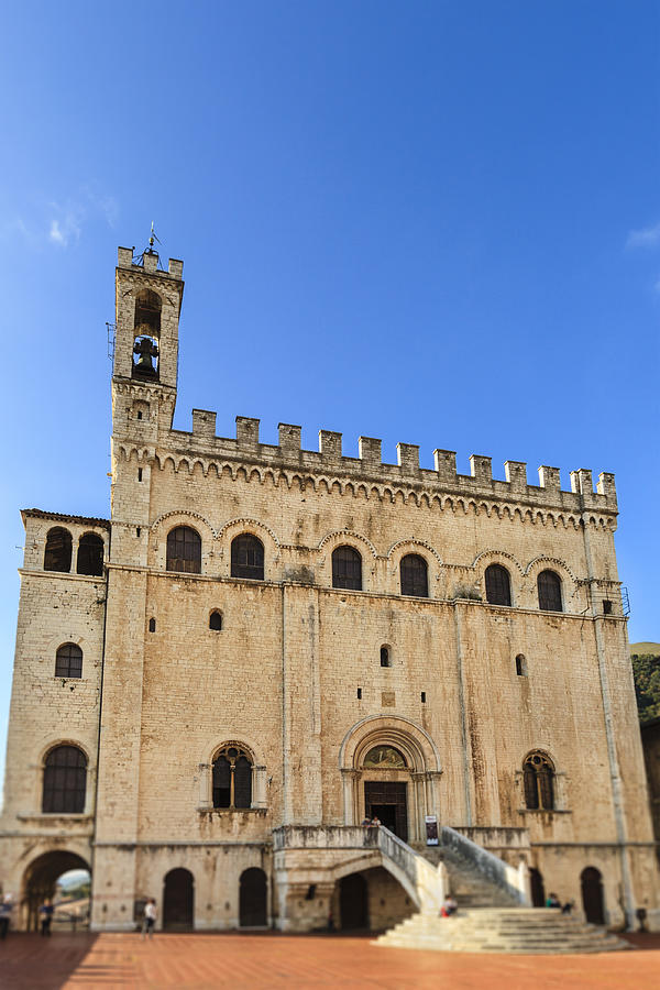 Gubbio, Palazzo dei Consoli - Italy Photograph by Flavio Vallenari