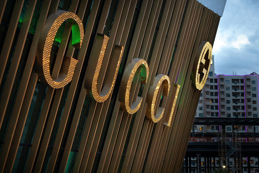 Gucci At Crystals 2 Photograph by Ricky Barnard