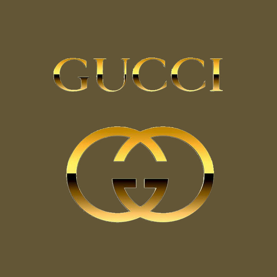 Gucci Gold collection designs logo Digital Art by Greens Shop - Fine ...