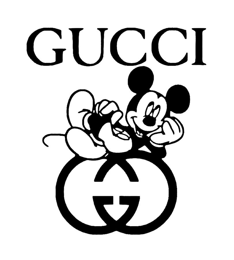 Gucci Mouse Logo Digital Art by Imogen Reeves - Fine Art America