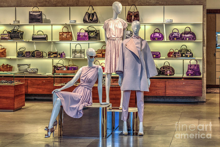Handbags Photograph - Gucci Flagship Store Rodeo Beverly Hills by David Zanzinger