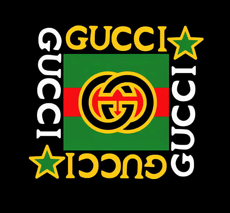 Gucci Star Logo Digital Art by Imogen Reeves - Fine Art America