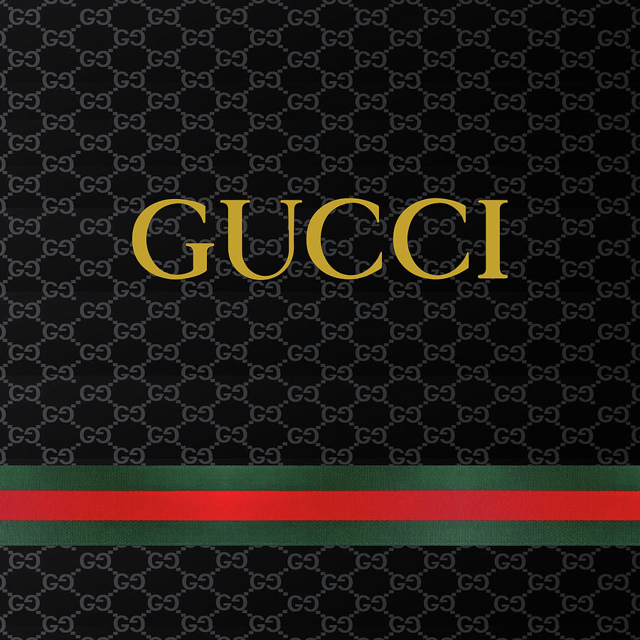 Gucci Top Black Digital Art by Kareen Major - Pixels