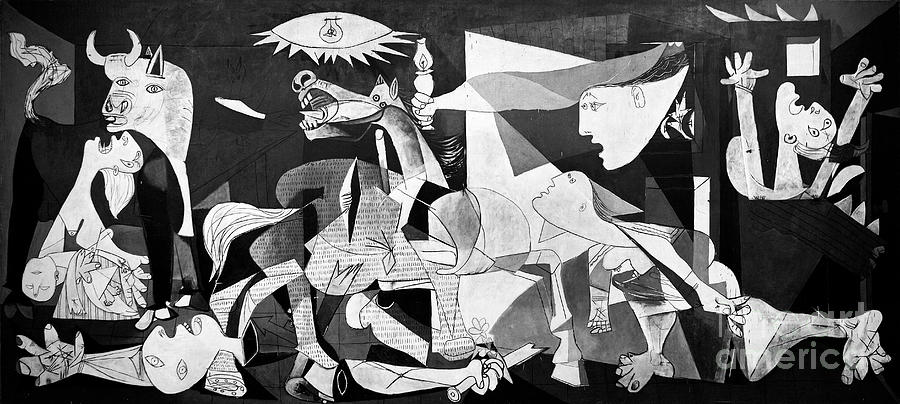 Pablo Picasso Painting - Guernica by Pablo Picasso