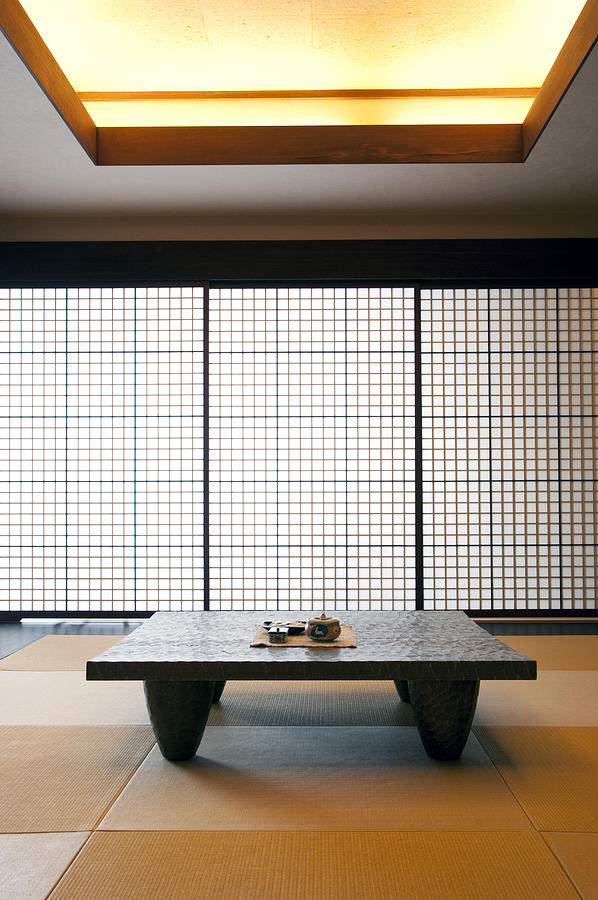 Guest room of Japanese-style hotel Photograph by Artparadigm