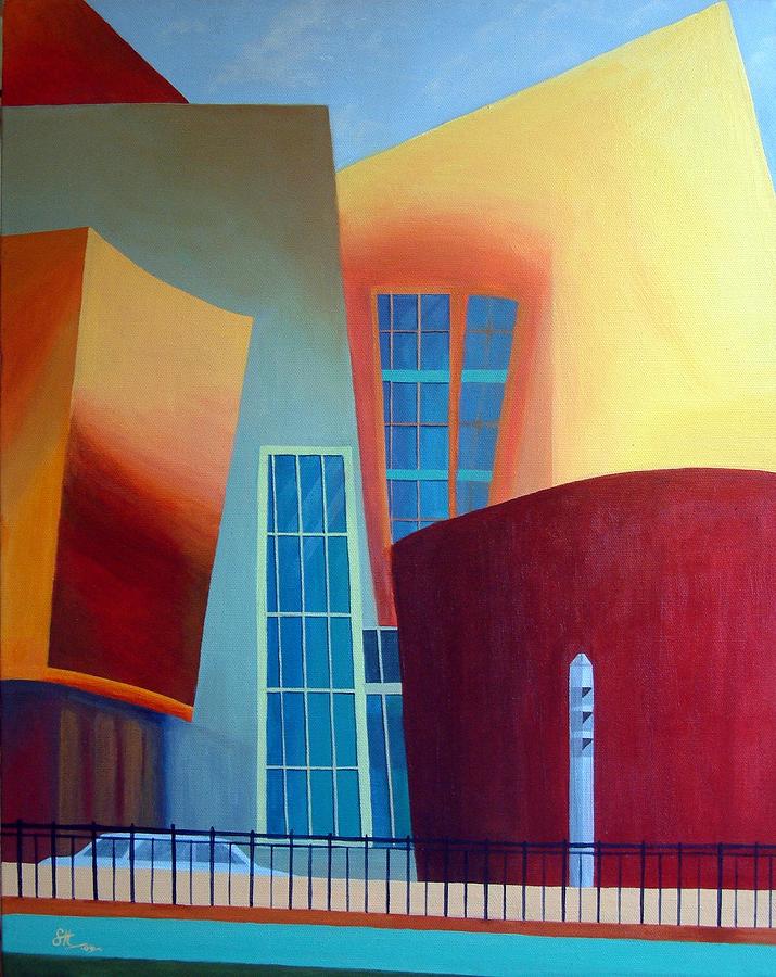 Guggenheim 6 Painting by Sam Hall