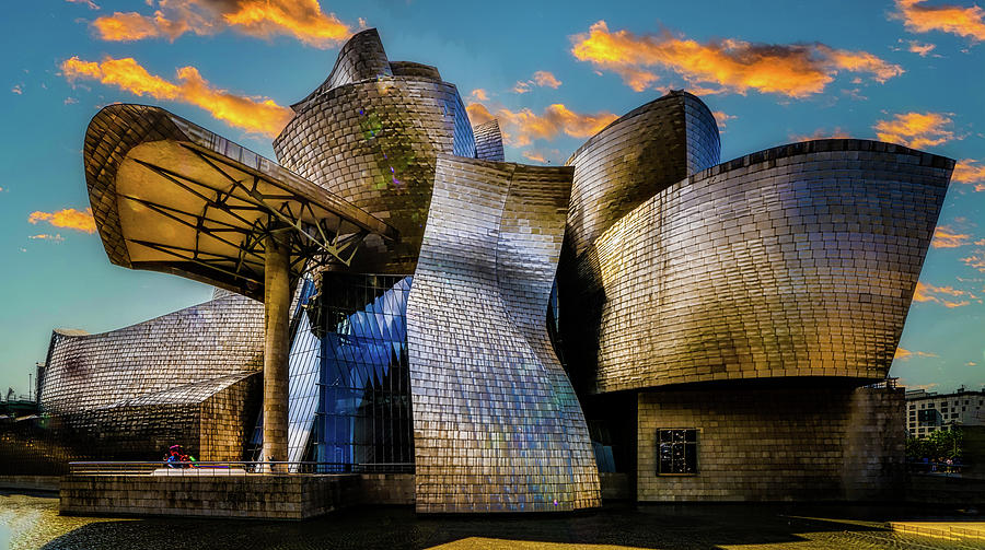 Guggenheim Art Museum Photograph by Chris Lord