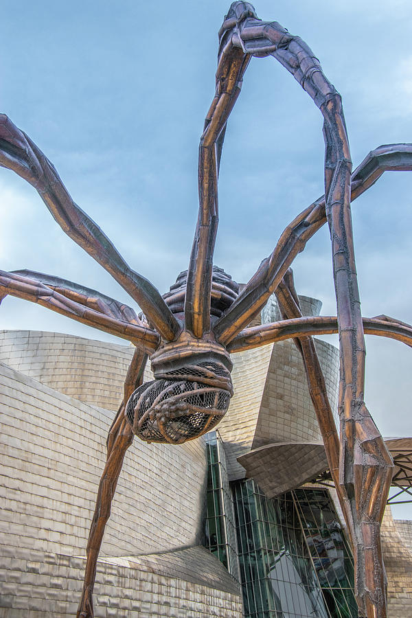 Guggenheim Bilbao Spider Photograph by Kathleen Lattimer Guggenheim Bilbao Spider Photograph by Kathleen Lattimer
