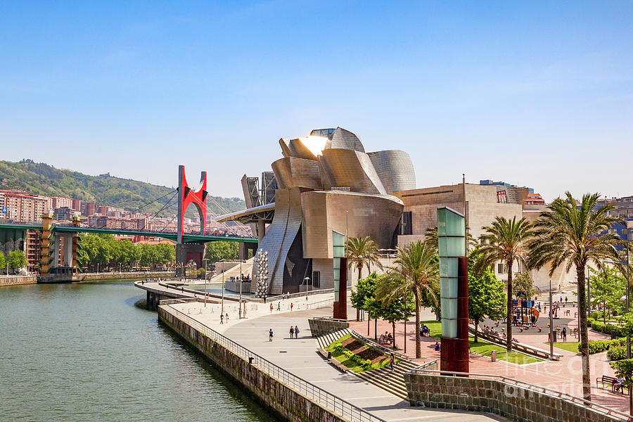 Guggenheim Museum, Bilbao Photograph by Colin and Linda McKie