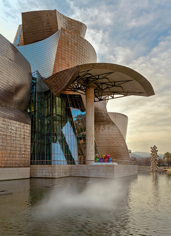 Guggenheim Museum Bilbao Spain Photograph by Joan Carroll