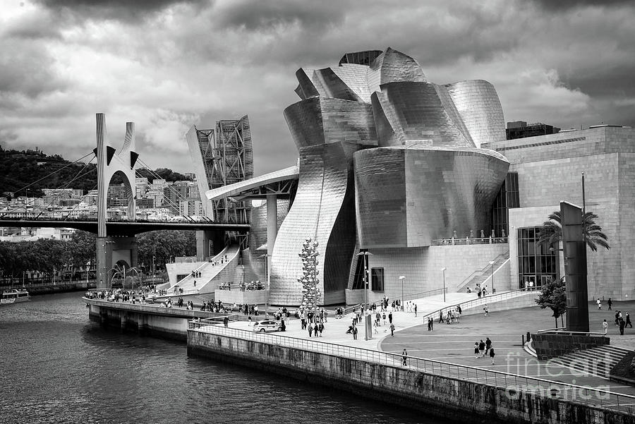 Guggenheim museum in Bilbao, Spain Photograph by Delphimages Photo Creations