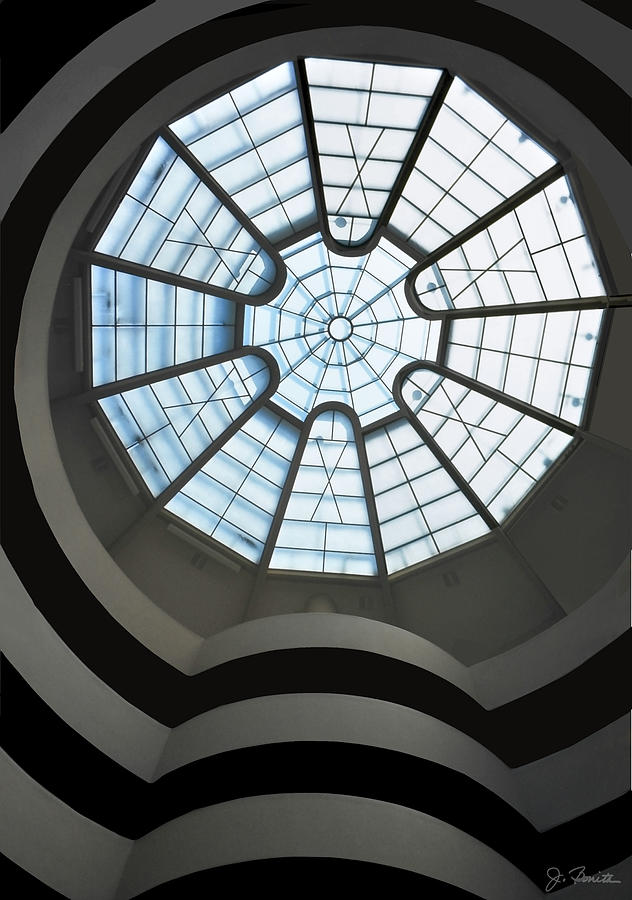Guggenheim Shapes Photograph by Joe Bonita