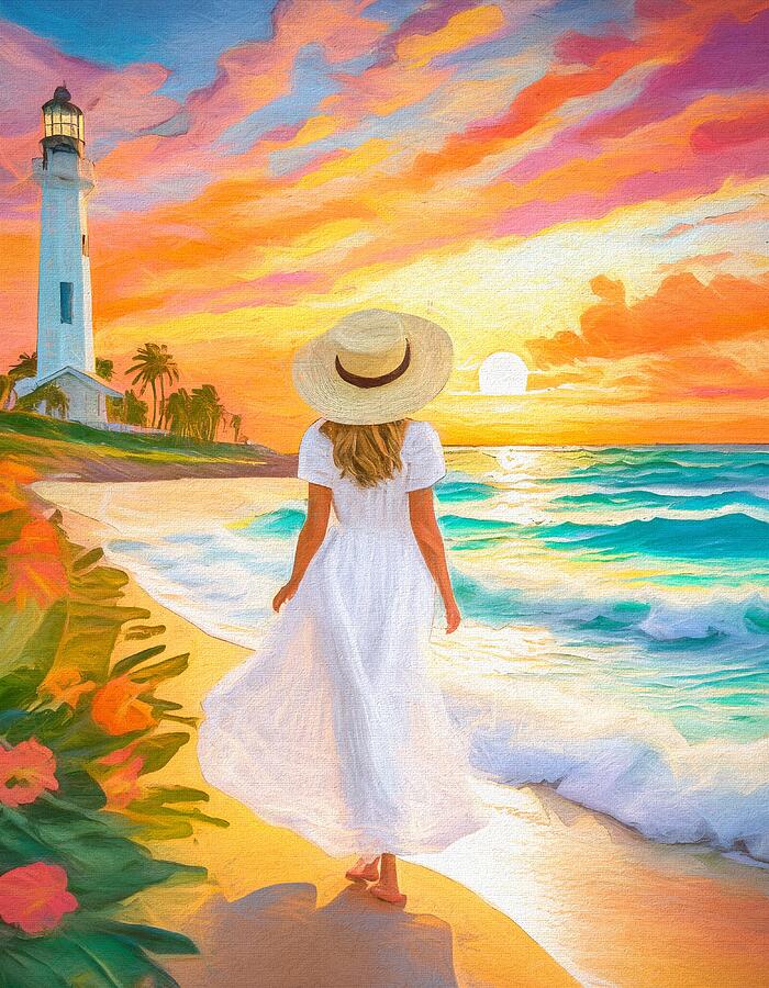 Guided by Light Mixed Media by Susan Rydberg