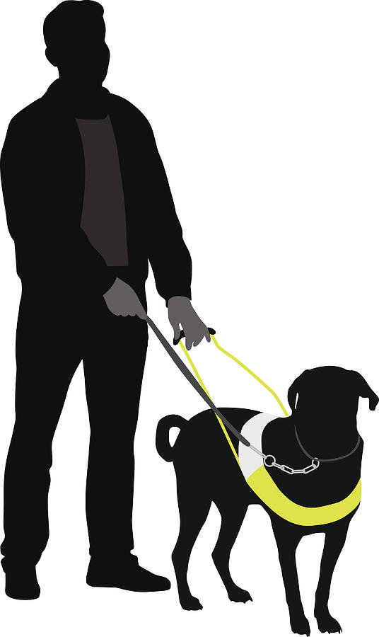 GuideDog Drawing by A-Digit