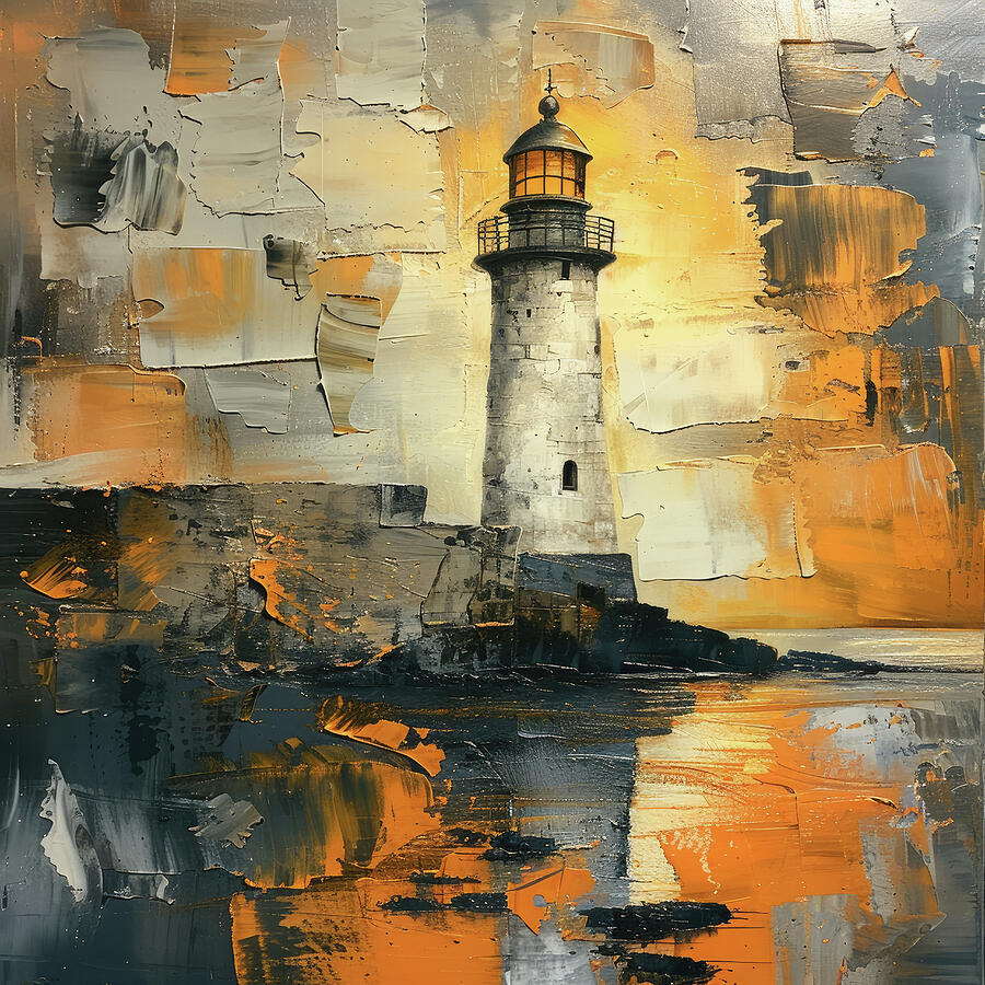 Guiding Light.An Abstract Interpretation of a Lighthouse Digital Art by ...