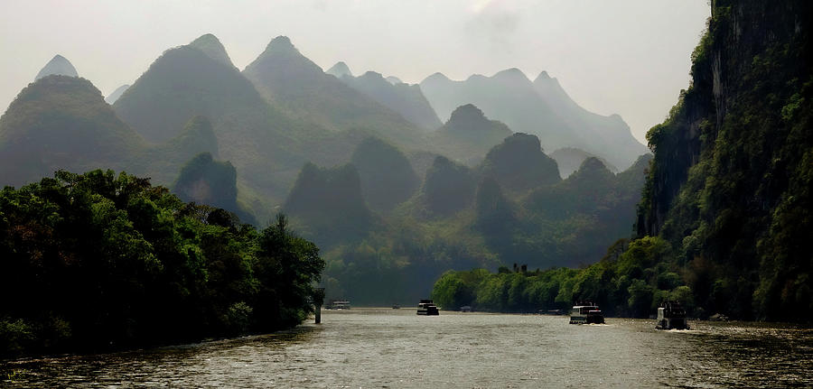 Guilin Karst Mountains Photograph by Rick Lawler