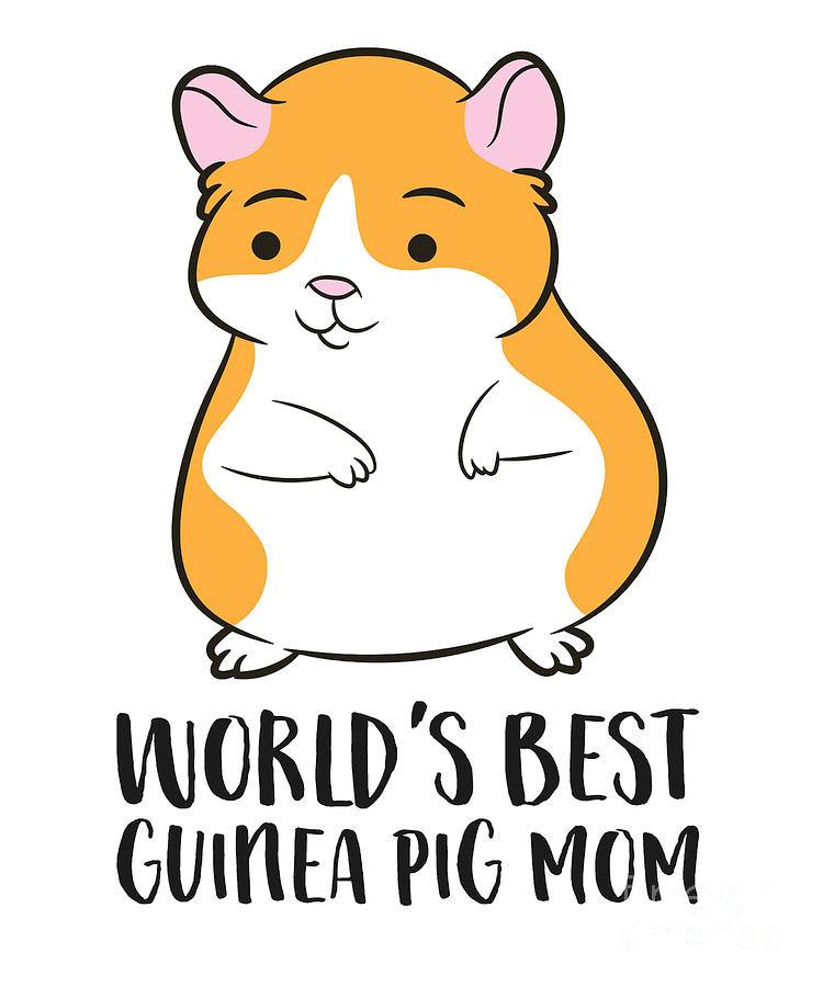 Guinea Pig Mama Gift Worlds Best Guinea Pig Mom Tapestry - Textile by ...