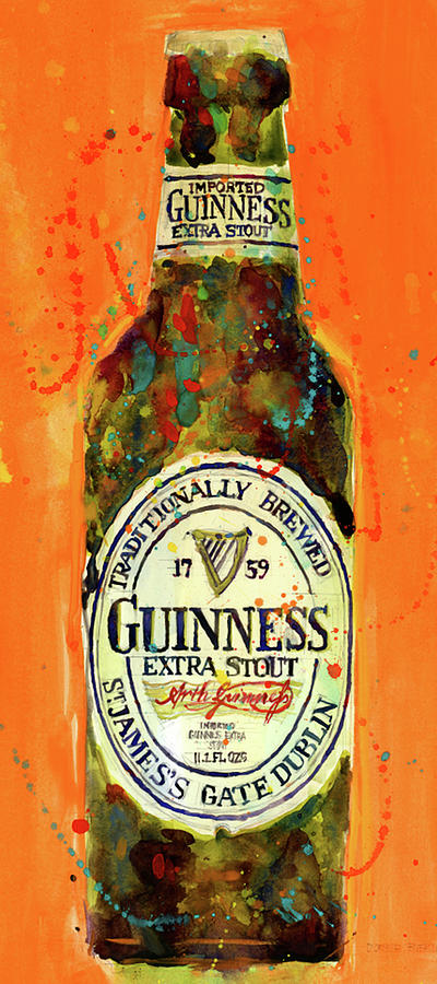Guiness Extra Stout Painting