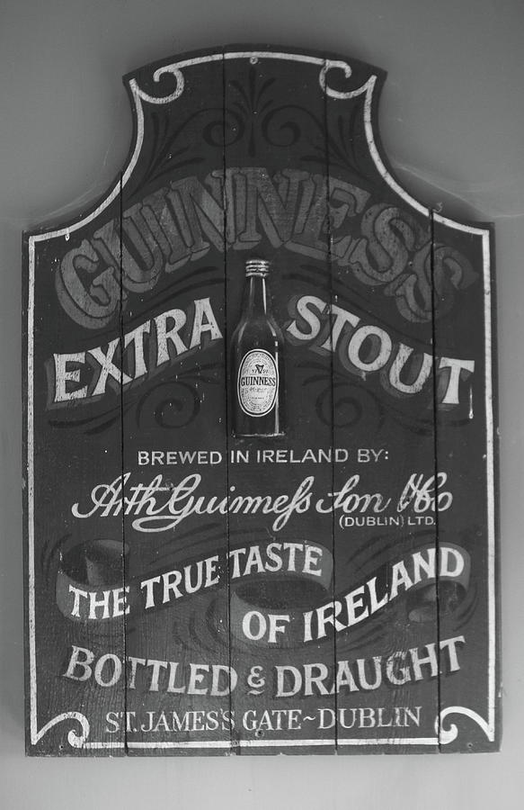 Guinness Sign  Photograph by Aidan Moran