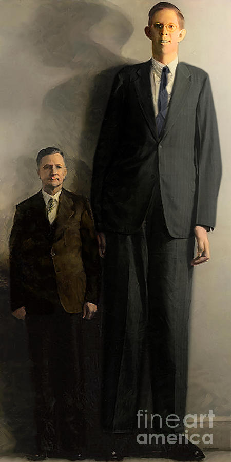 Guinness World Record Tallest Man Robert Wadlow 20210302 Photograph by Wingsdomain Art and Photography