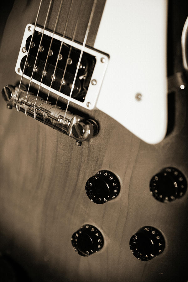 Guitar Photograph by David Stasiak