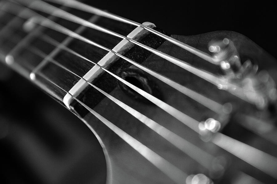Guitar Neck Photograph by Stelios Kleanthous