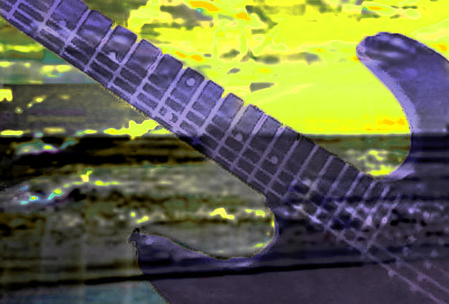 Guitar Rift Digital Art by Sergio Sadatmand - Fine Art America