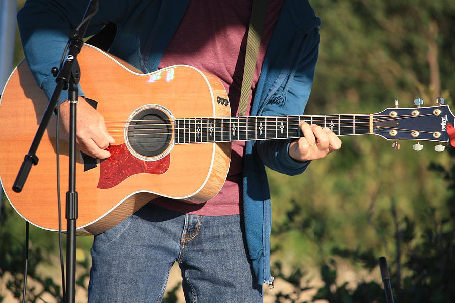 Guitar sunshine  Photograph by David Matthews