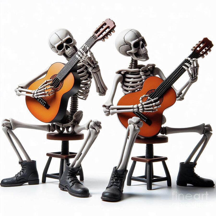 Guitarristas Digital Art by Christina Fairhead Art and Merch Guitarristas Digital Art by Christina Fairhead Art and Merch