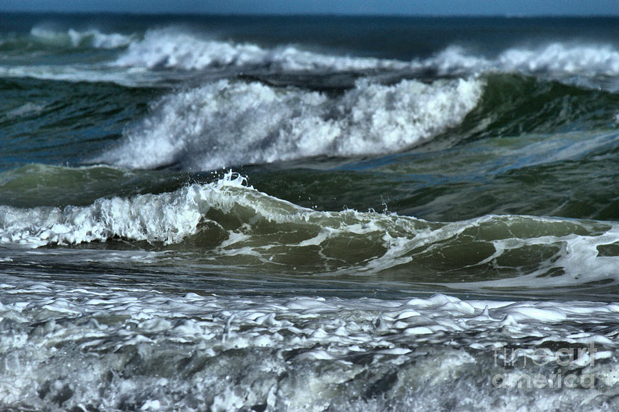 Gulf Coast Ocean Swells Photograph by Adam Jewell