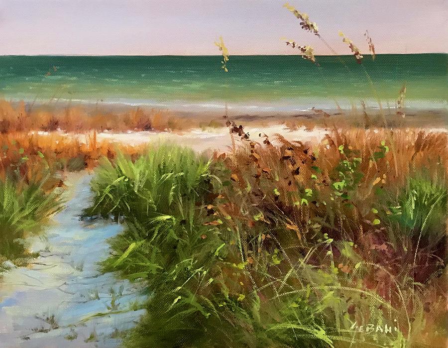 Gulf Coast Sea Oats Art Print Painting