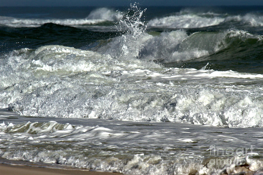 Gulf Coast Summer Waves Photograph by Adam Jewell