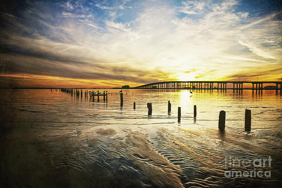Sunset Photograph - Gulf Coast Sunset Moods by Joan McCool