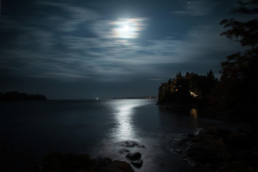 Gulf of Maine night Study no. 1324 Photograph by Jonathan Babon