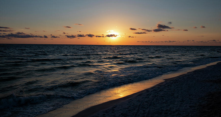 Gulf Of Mexico Sunset Cape San Blas Photograph by Dan Sproul