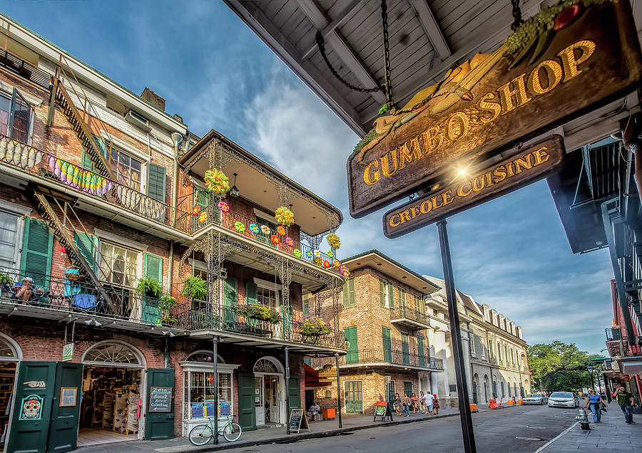 Gumbo Shop Photograph by Laura Prieto - Fine Art America