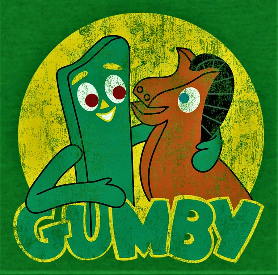 Toy Photograph - GUMBY and POKEY T by Rob Hans