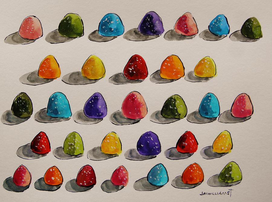 Gumdrops Painting by John Williams