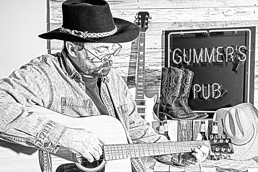 Gummers Pub Musical Artist Photograph by Alan Look