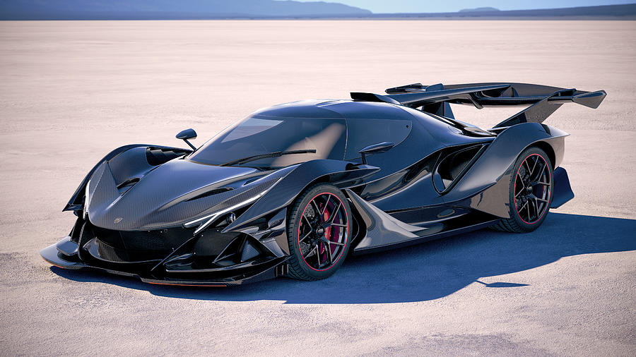 Gumpert Apollo Intensa Emozione 2019 Digital Art by Abilio Fernandez