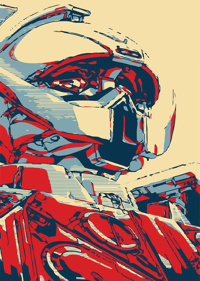 Gundam Painting Poster Digital Art by Michael Anime