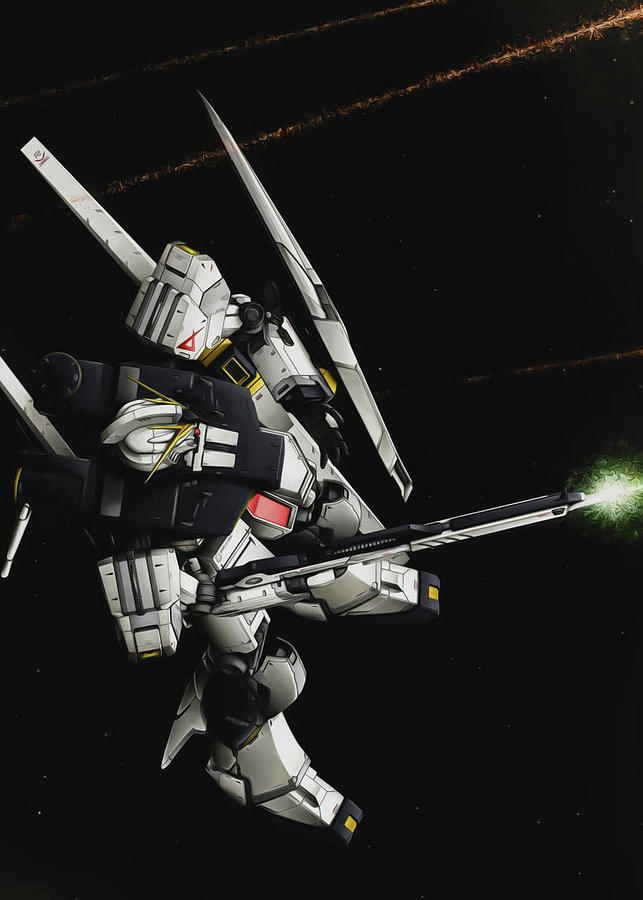 Gundam Poster 700 Digital Art by Michael Anime